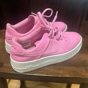 Like new Nike Air Force One shoes